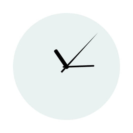 HPN SubliCraft Glass clock diameter 20 cm Sublimation Thermal Transfer