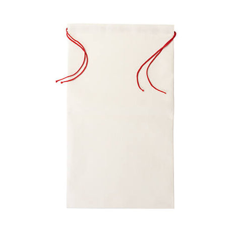 HPN SubliCraft Linen bag 46 x 80 cm with red string for sublimation