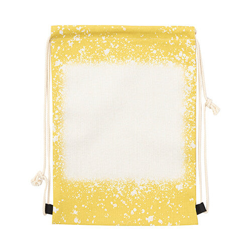 HPN SubliCraft Back bag Bleached Starry Yellow for sublimation