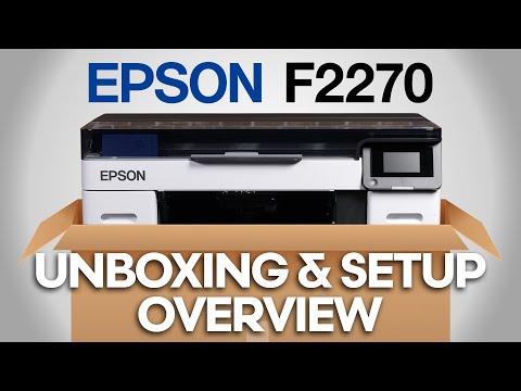 Epson SureColor F2270 DTG/DTF Hybrid Printer