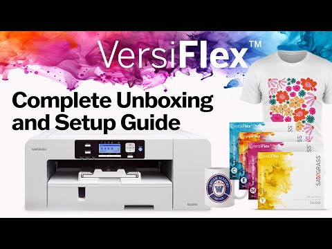 Sawgrass VersiFlex Hybrid Decorating System Ink Cartridges for SG500/SG1000