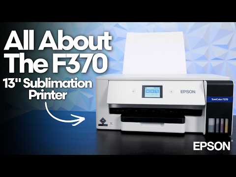 Epson SureColor F370 Sublimation Printer