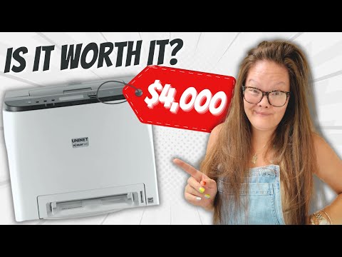 Uninet iColor 560 White Toner DTF Printer Advanced Bundle