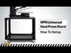 HPN Universal Heat Press Stand with Wheels