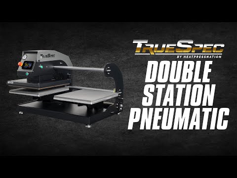 HPN TrueSpec 16" x 20" Double Station Pneumatic Heat Press