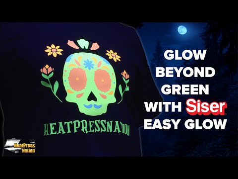 Siser Easy Glow Heat Transfer Vinyl - 12" x 1 Foot