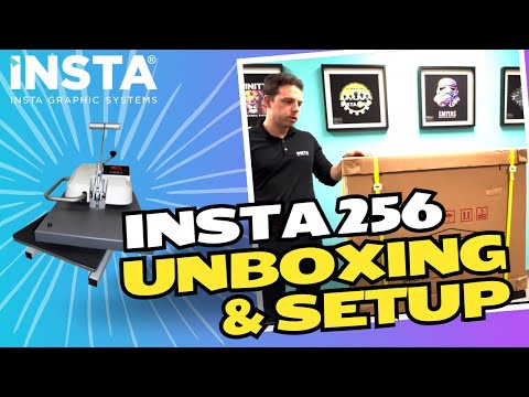 Insta Model 256 16" x 20" Swing Away Heat Press Machine