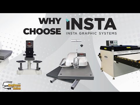 Insta Model 907 Dual Label Heat Press Machine