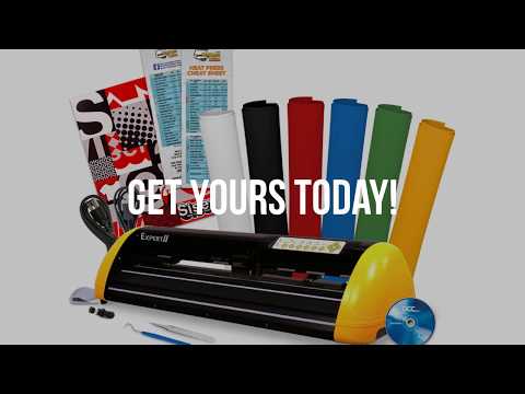 GCC Expert II 24 Vinyl Cutter Complete Bundle