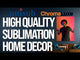 ChromaLuxe 8" x 11.37" Benelux Sublimation Aluminum Photo Panel
