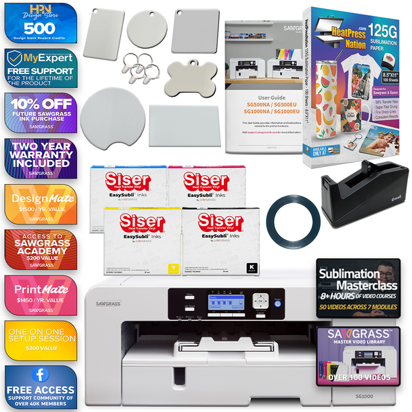 Sawgrass Virtuoso SG1000 Complete Siser EasySubli Printer Tape Kit