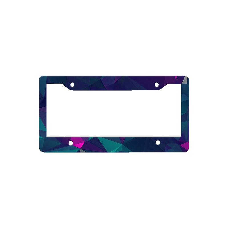 HPN SubliCraft Sublimation Aluminium License Plate Frame - Gloss White