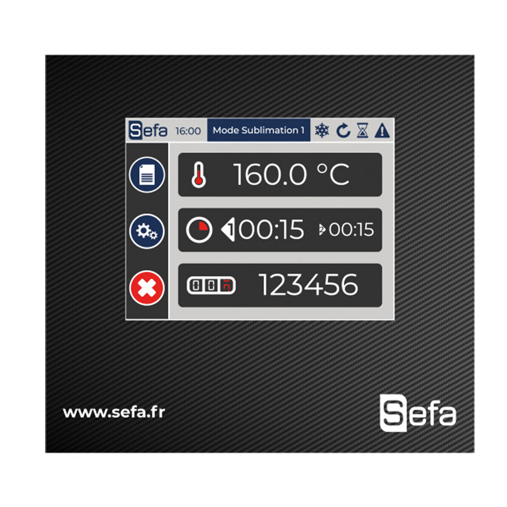 Sefa E-ROTEX PRO IND 40cm x 50cm Swing Away Heat Press