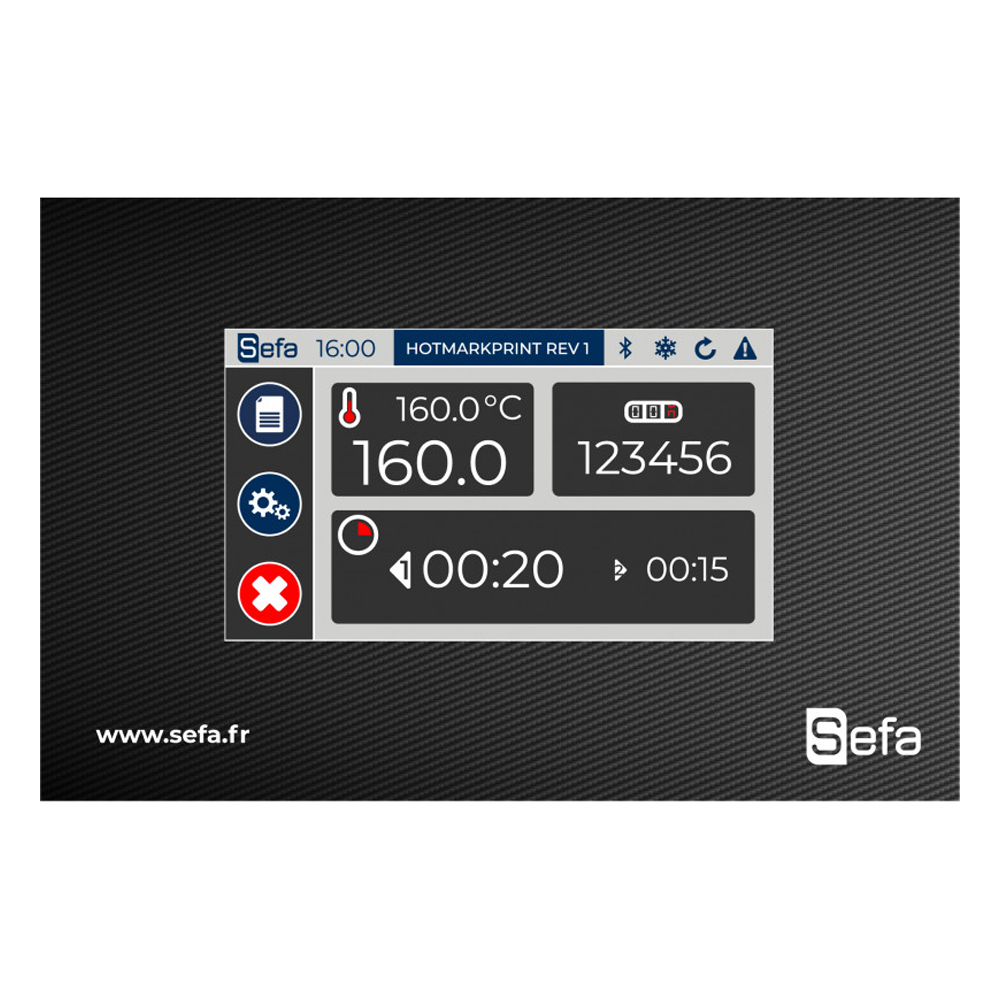 Sefa e-Rotex Air Pro 40cm x 50cm Heat Press