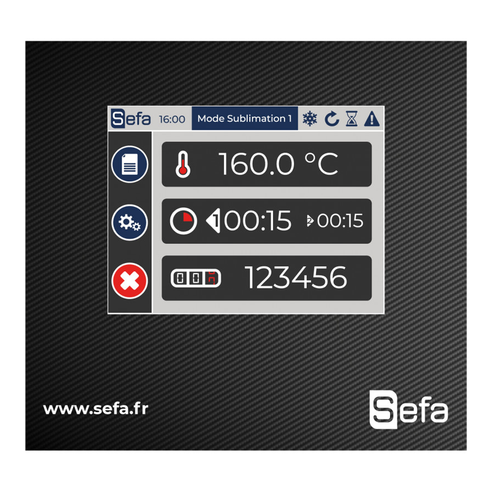 Sefa LE 130 13cm x 13cm Heat Press