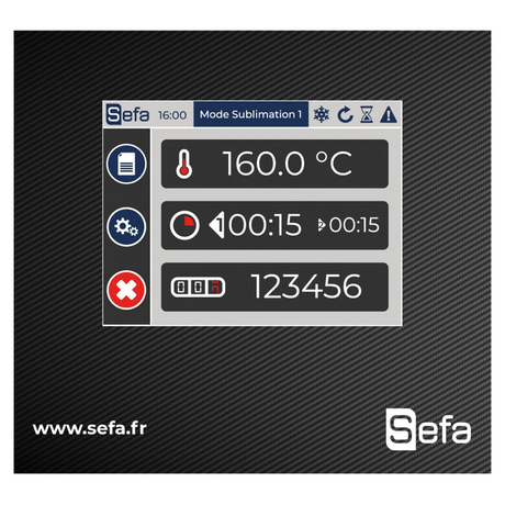 Sefa LM 130 13cm x 13cm Heat Press