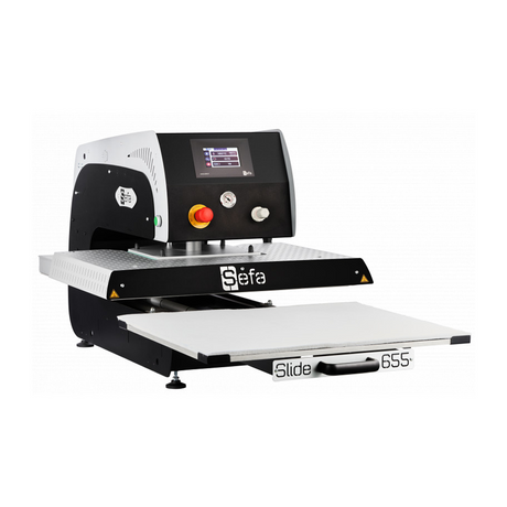 Sefa Slide 655 64cm x 54cm Heat Press