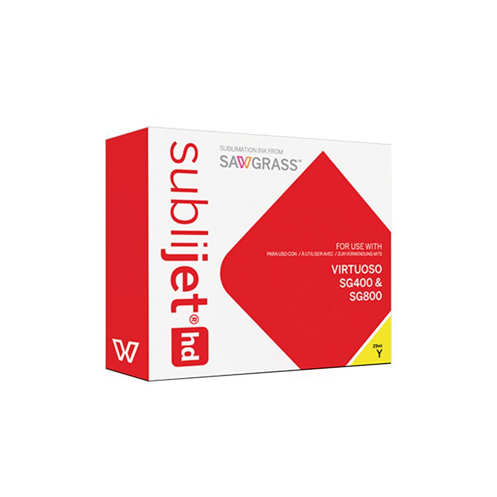 Sawgrass SubliJet-HD SG400/SG800 Sublimation Ink Cartridges - Yellow