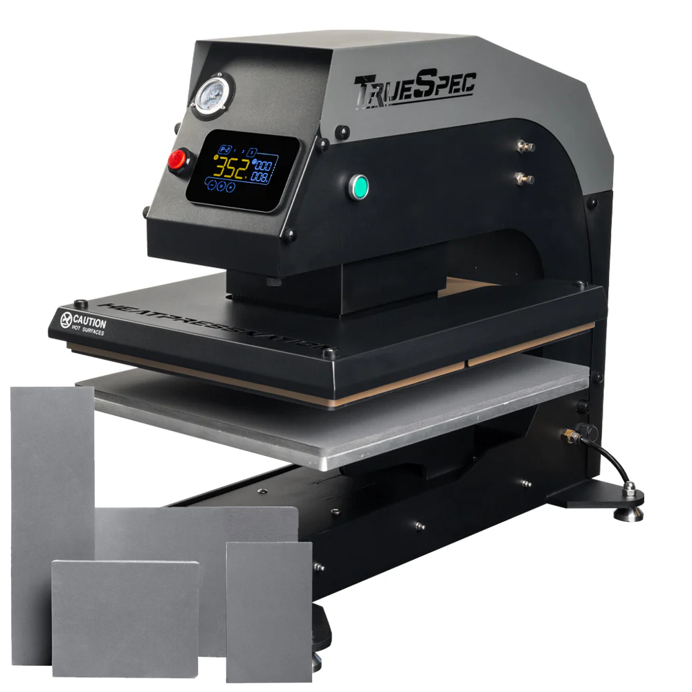 HPN TrueSpec 16" x 20" Pneumatic Slide Out Heat Press with Platens