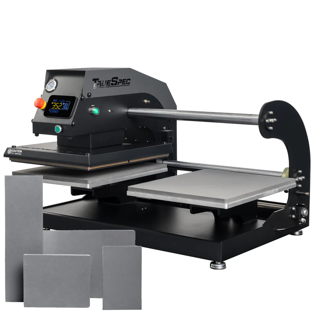 HPN TrueSpec 16" x 20" Double Station Pneumatic Heat Press with Platens
