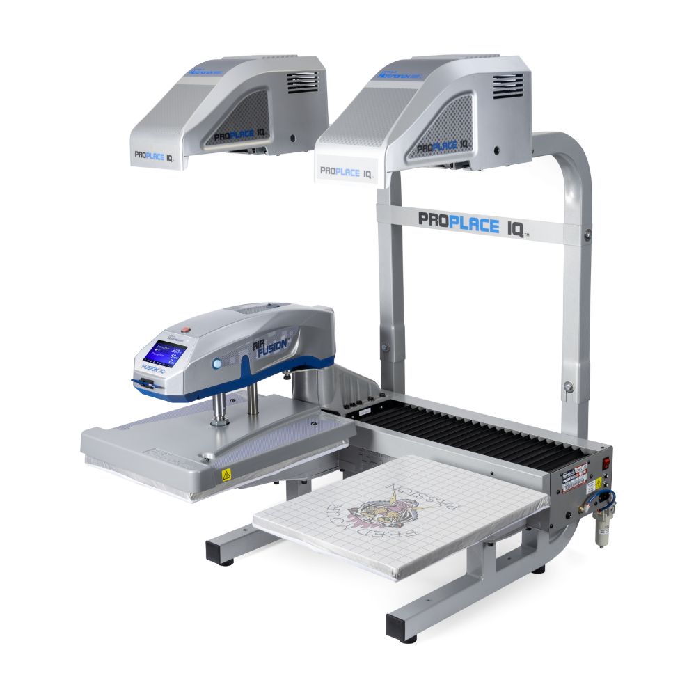 STAHLS' Hotronix Dual Air Fusion ProPlace IQ Heat Press 220V