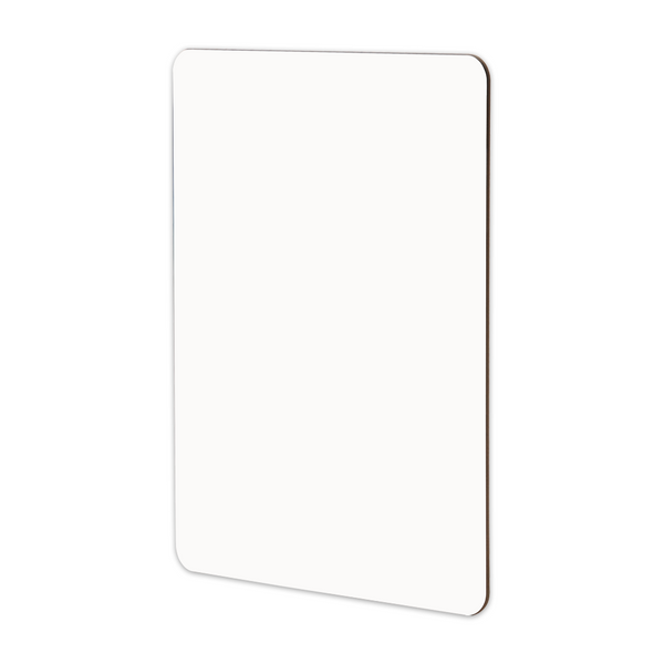 Unisub 8" x 10.3" Dry Erase Sublimation Hardboard Message Board