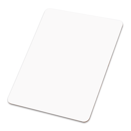 Unisub 9" x 12.5" Dry Erase Sublimation Hardboard Message Board - HeatPressNation