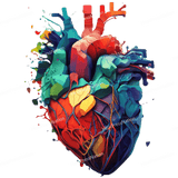 Colorful Heart Design - HeatPressNation