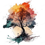 Splatter Tree Design - HeatPressNation
