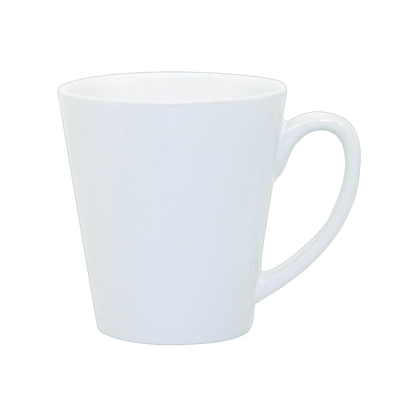 Orange Blossoms Latte Mug, Ceramic Latte Mug, Orange and Pink Latte Cup,  Coffee Cup Latte Cup, Gift for Latte Drinker, 12 Oz Latte Mug 