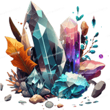 Mineral Crystals Design - HeatPressNation
