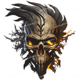Fire Skull Design - HeatPressNation