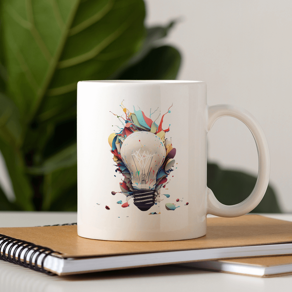 Colorful Lightbulb Design - HeatPressNation