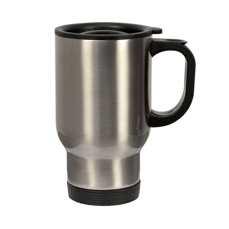 Stainless Steel Travel Mug with Handle, 14oz – Creation Station