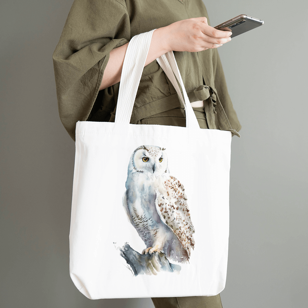 Snow Owl Left Design – HeatPressNation