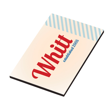Unisub 2" x 3" Rectangle Sublimation Hardboard Magnet - HeatPressNation