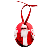 Unisub 2.35" x 3" Oval Sublimation Aluminum Ornament - HeatPressNation