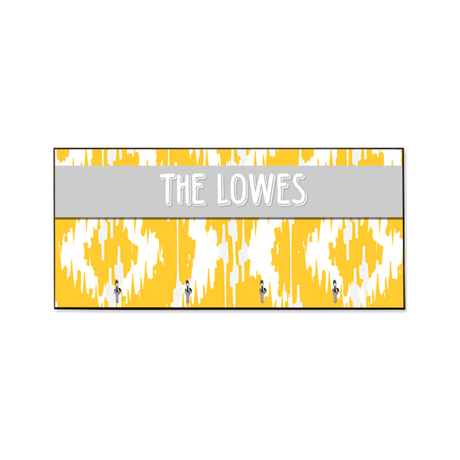 Unisub 5" x 11" Sublimation FRP Key Hanger with Brass Hooks - HeatPressNation