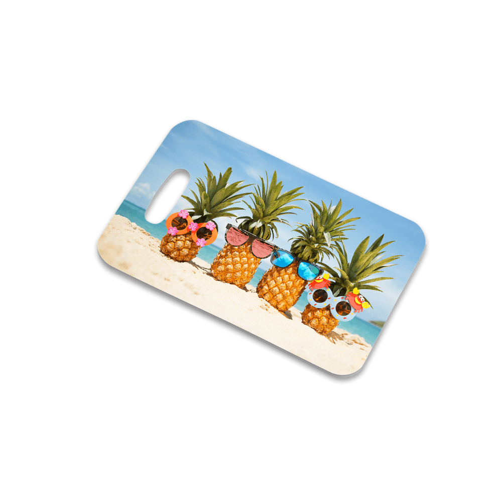 Unisub 2.75" x 4" Rectangle Sublimation FRP Bag Tag - HeatPressNation