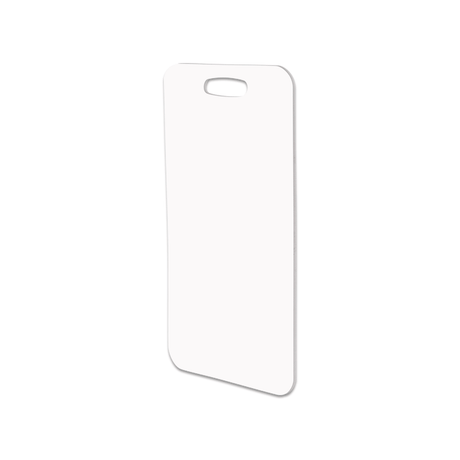 Unisub 3" x 5.5" Rectangle Sublimation FRP Bag Tag - HeatPressNation