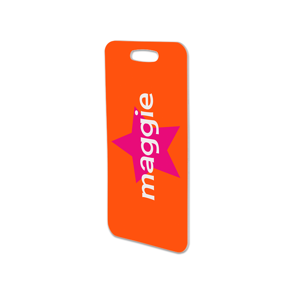 Unisub 3" x 5.5" Rectangle Sublimation FRP Bag Tag - HeatPressNation