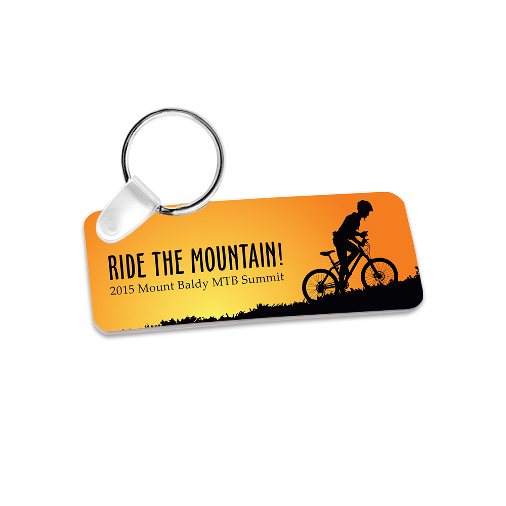 Plastic Rectangular Sublimation Key Chain, For Gift Purpose at Rs