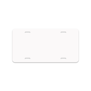 Unisub 11.875" x 5.875" Sublimation Aluminum License Plate