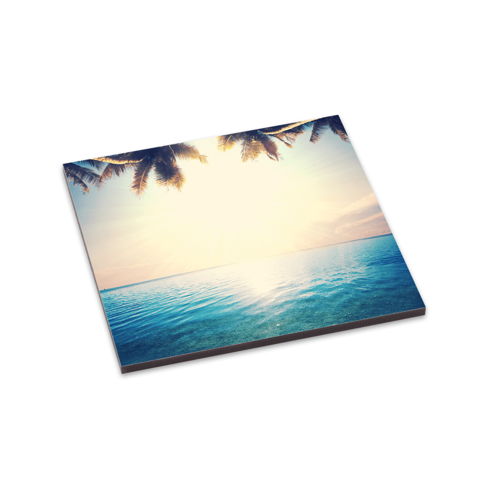 Unisub 6" x 6" Square Mantle Clock Sublimation Hardboard Tile Insert - HeatPressNation