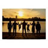HPN SubliCraft 8" x 12" White Gloss Sublimation Ceramic Tile - 24 per Case - HeatPressNation