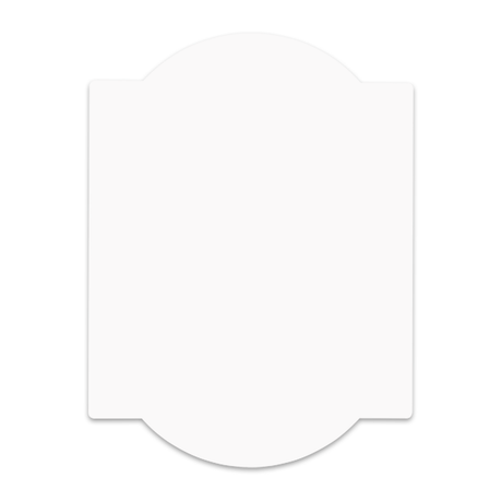 Unisub 11.5" x 15.4" Traditional Sublimation Hardboard Sign - HeatPressNation
