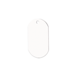 Unisub 1.15" x 2" Double Sided Sublimation Aluminum ID Tag - HeatPressNation