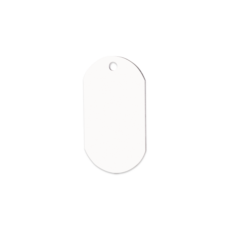 Double-Sided Sublimation Dog Tags