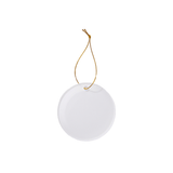 HPN SubliCraft 3" Round Sublimation Glass Ornament - 25 Per Case - HeatPressNation
