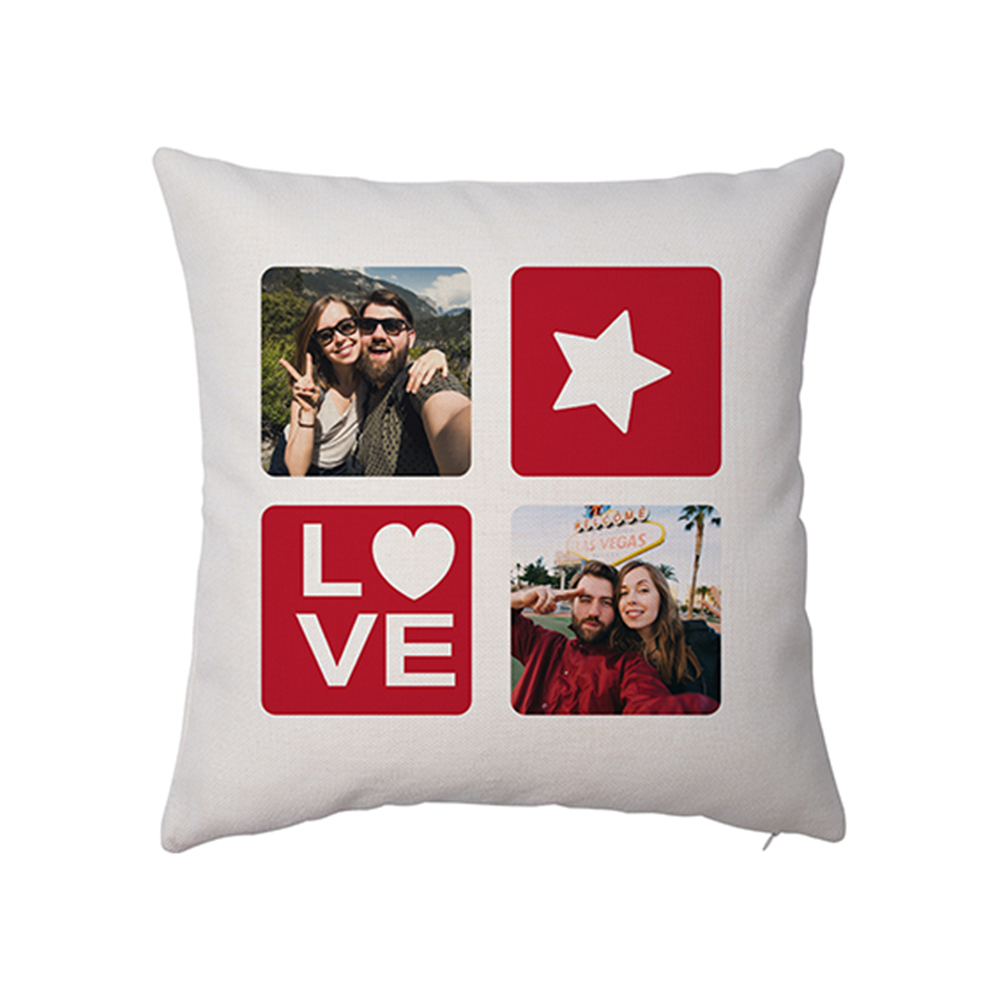 Grey pillow -Monogram Pillow cover-Personalized throw pillow -Gold sequin  cushion -Premium Linen pillow -16X16 cushion -gift- Initial pillow